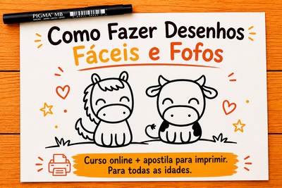 Curso de Desenhos Fáceis e Fofos