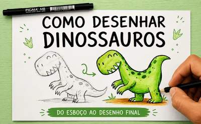Como Desenhar Dinossauros